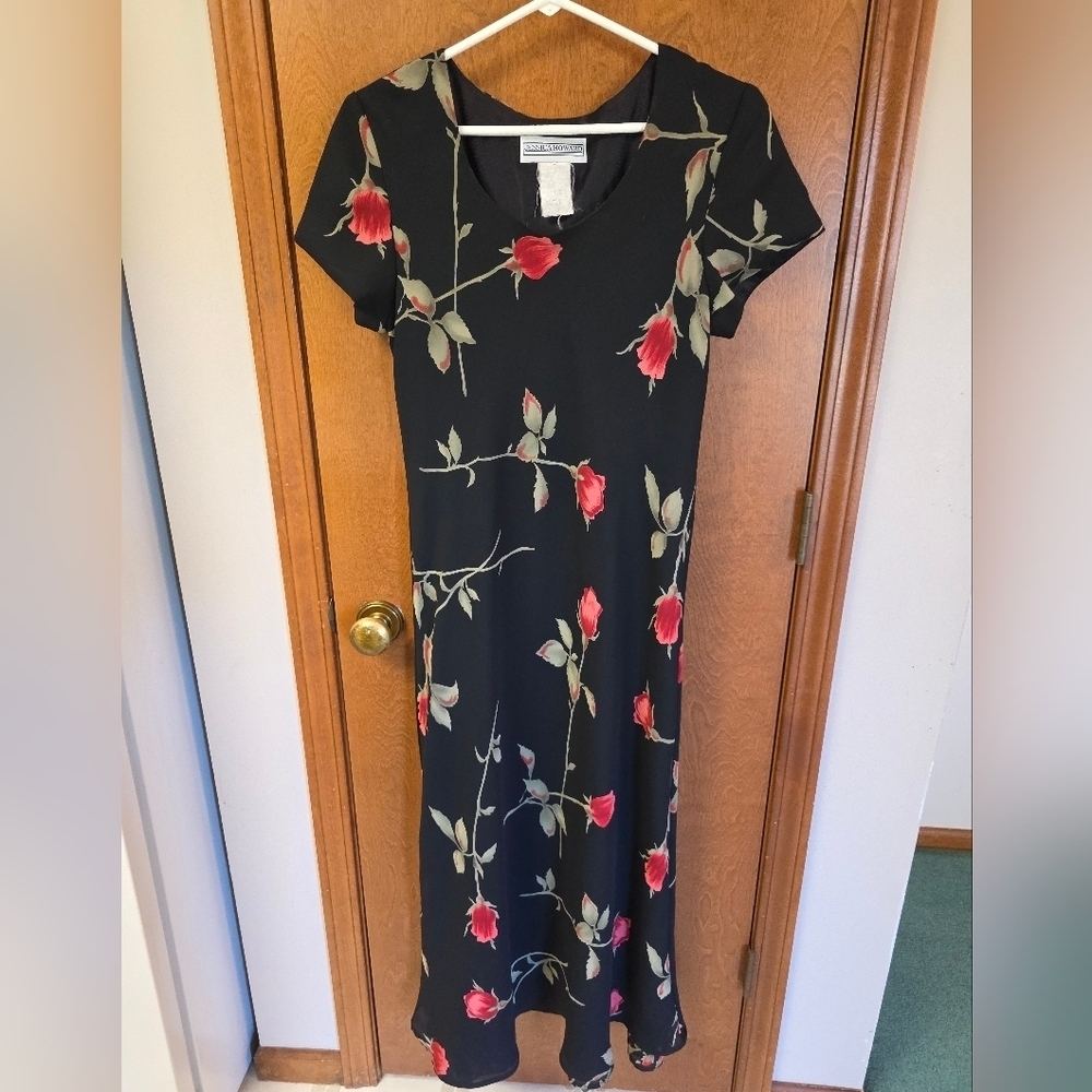 Jessica Howard Vintage 90s Floral Dress 12